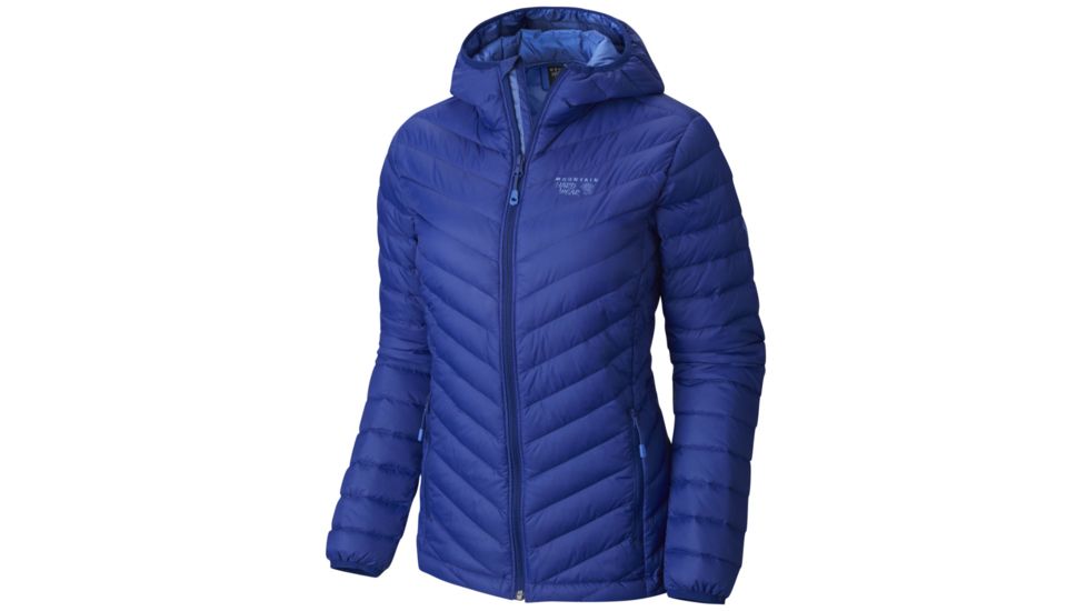 Mountain Hardwear Micro Ratio Hooded Down Jacket - Women's-Dynasty-X-Small