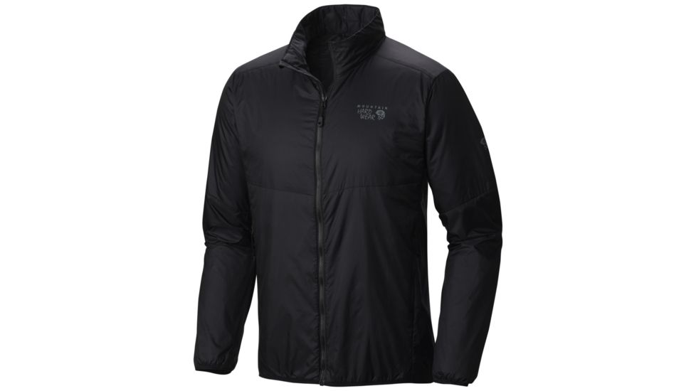 Micro Thermostatic Hybrid Jacket - Mens -Black-X-Large