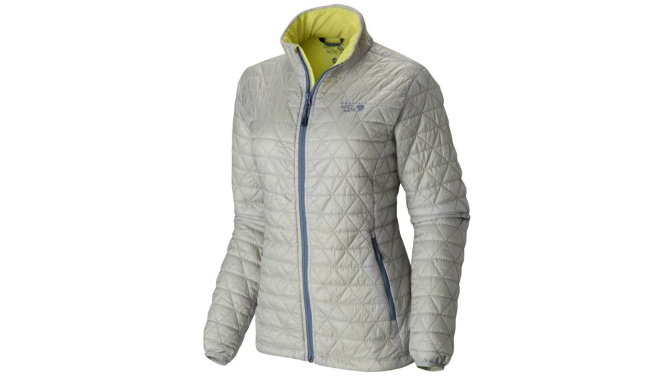 Mountain Hardwear Micro Thermostatic Jacket - Womens-Steam-Large