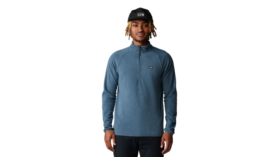 Mountain Hardwear Microchill 1/4 Zip Pullover - Men's, 430, S, 2104711-430-S