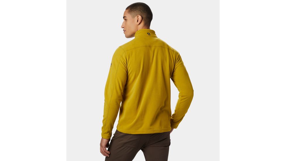 Mountain Hardwear Microchill 2.0 Zip T, Dark Citron, M, 1677261358-M
