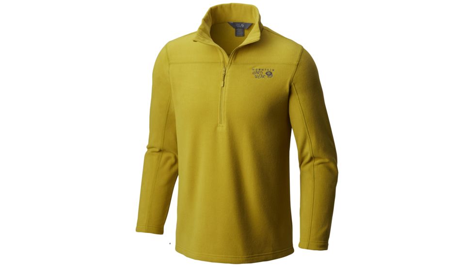 Mountain Hardwear Microchill 2.0 Zip T, Dark Citron, XL, 1677261358-XL