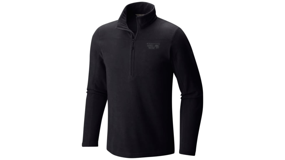 Mountain Hardwear Microchill 2.0 Zip T - Men's, Black, XXL 1677261090-XXL