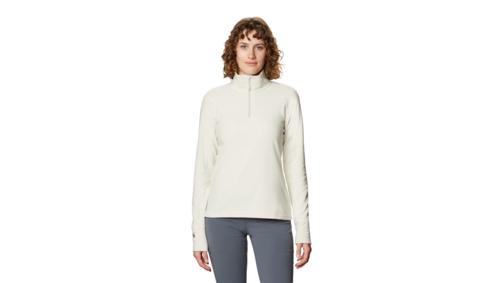 Mountain Hardwear Microchill 2.0 Zip T - Women's, Stone, Extra Small, OL0052022-XS