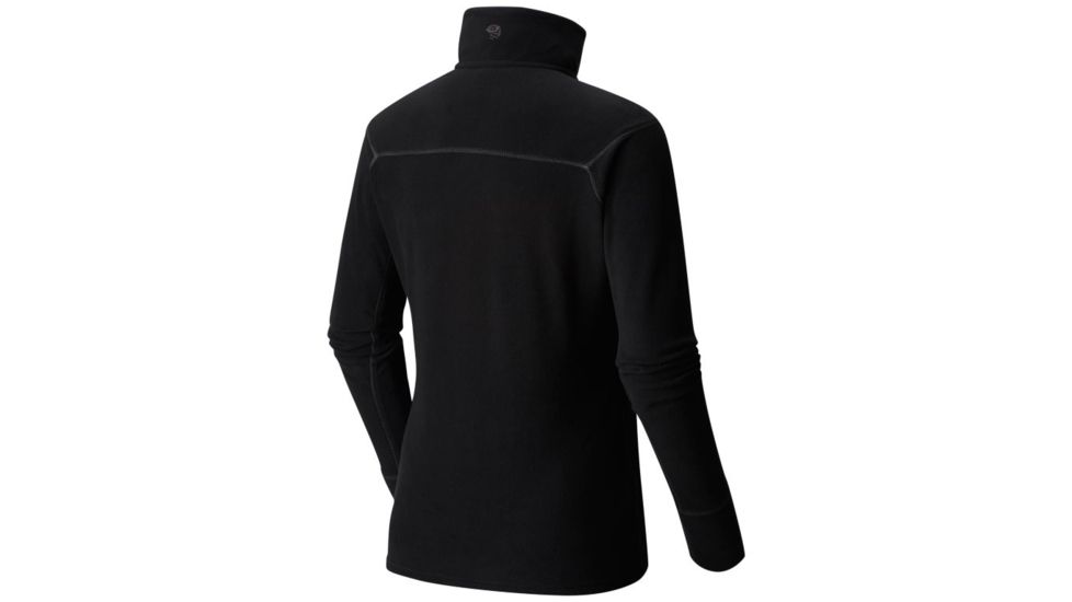 Mountain Hardwear MicroChill 2.0 Zip T - Womens, Black, Extra Small, 1677371090-XS