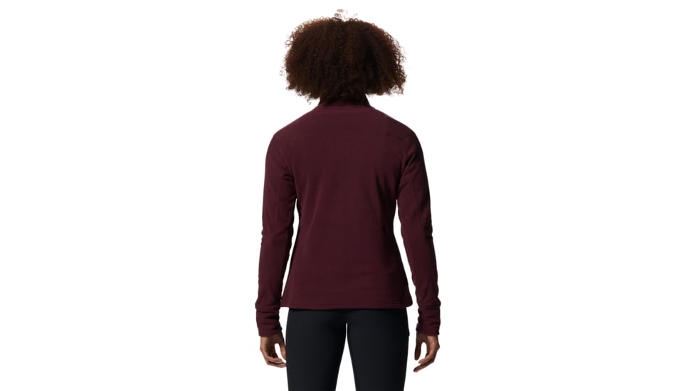 Mountain Hardwear Microchill 2.0 Zip T - Womens, Cocoa Red, Extra Small, 1677371604-Cocoa Red-XS