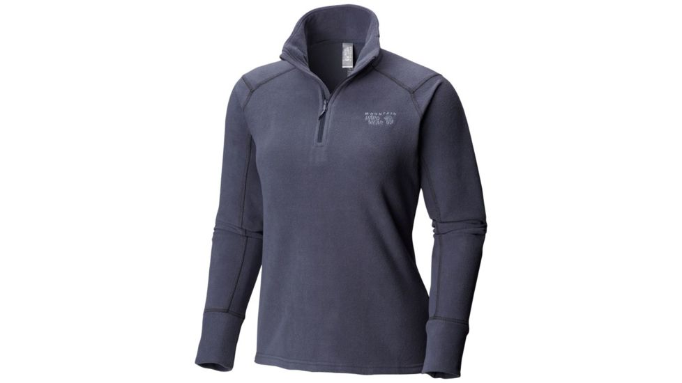 Mountain Hardwear MicroChill 2.0 Zip T - Womens, Inkwell, Small, 1677371419-S