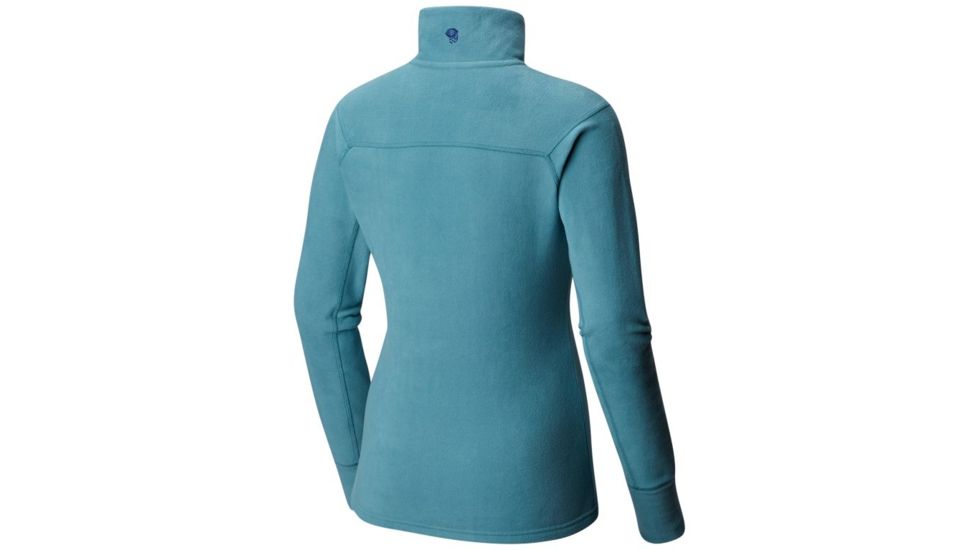 Mountain Hardwear MicroChill 2.0 Zip T - Womens, Lakeshore Blue, Medium, 1677371328-M