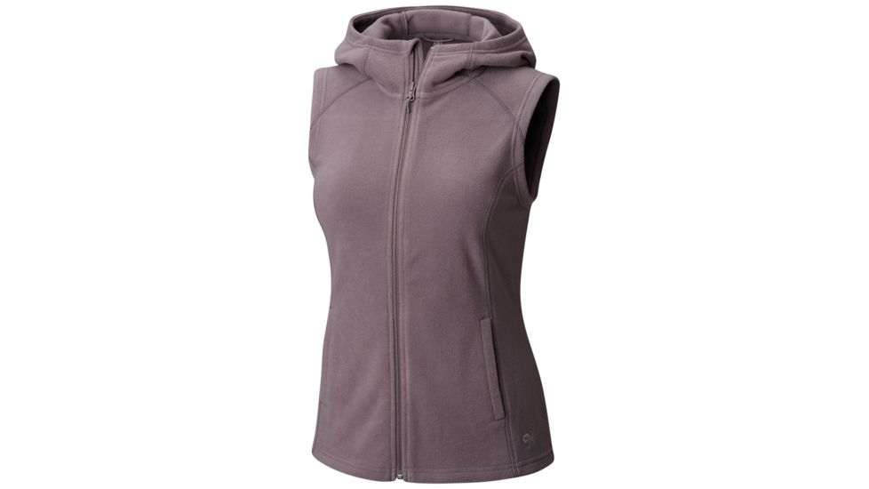 Mountain Hardwear MicroChill Hooded Vest, Purple Dusk, XL, 1732861579-XL