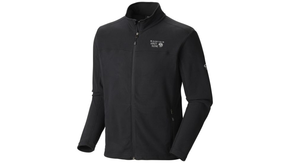 Mountain Hardwear MicroChill Jacket - Men's-Black-Small