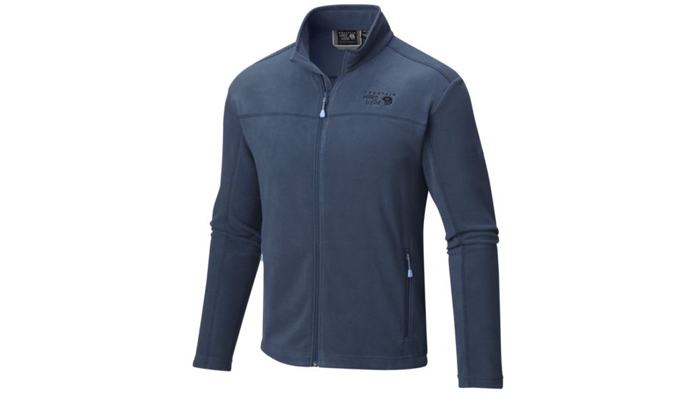 Mountain Hardwear MicroChill Jacket - Mens-Zinc-Large