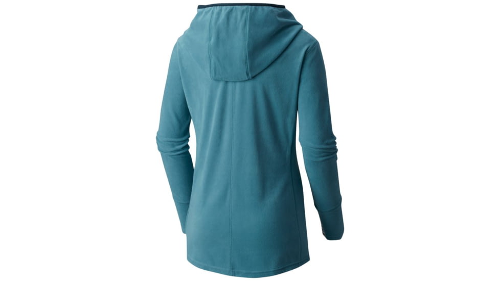 Mountain Hardwear Microchill Lite Pullover Hood - Women's, Lakeshore Blue, XL 1677621328-XL