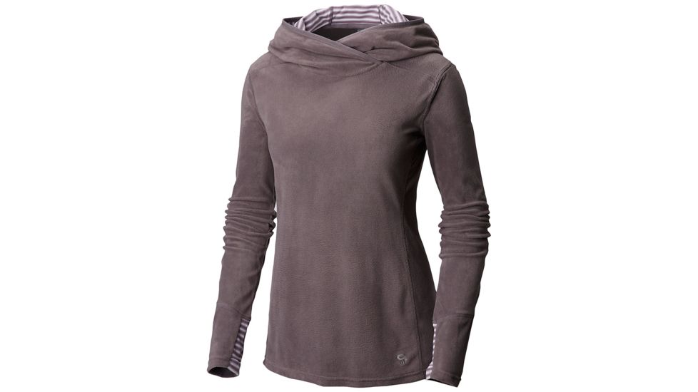 Mountain Hardwear MicroChill Lite Pullover Hoody - Womens, Purple Dusk, Small, 1677621579-S