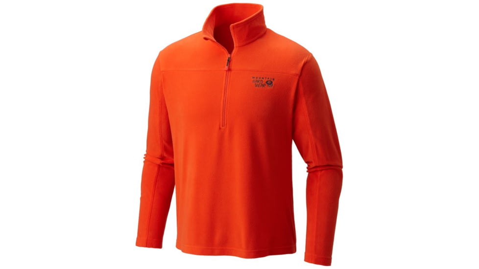 Mountain Hardwear MicroChill Lite Zip T- Men's, State Orange, M 1583341843-M