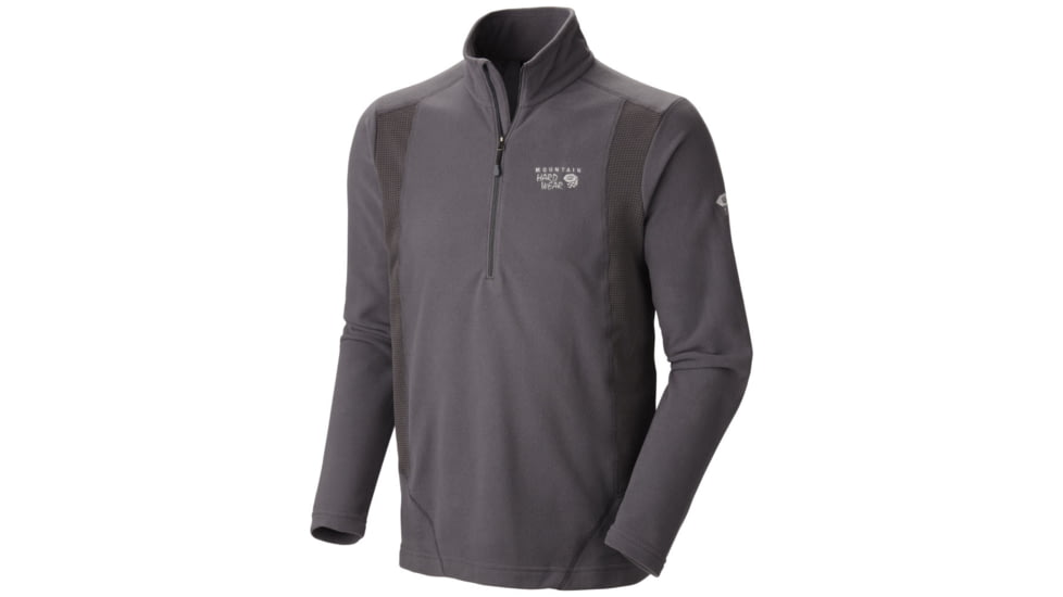 Mountain Hardwear MicroChill Tech Zip-T - Men's-Shark-Small