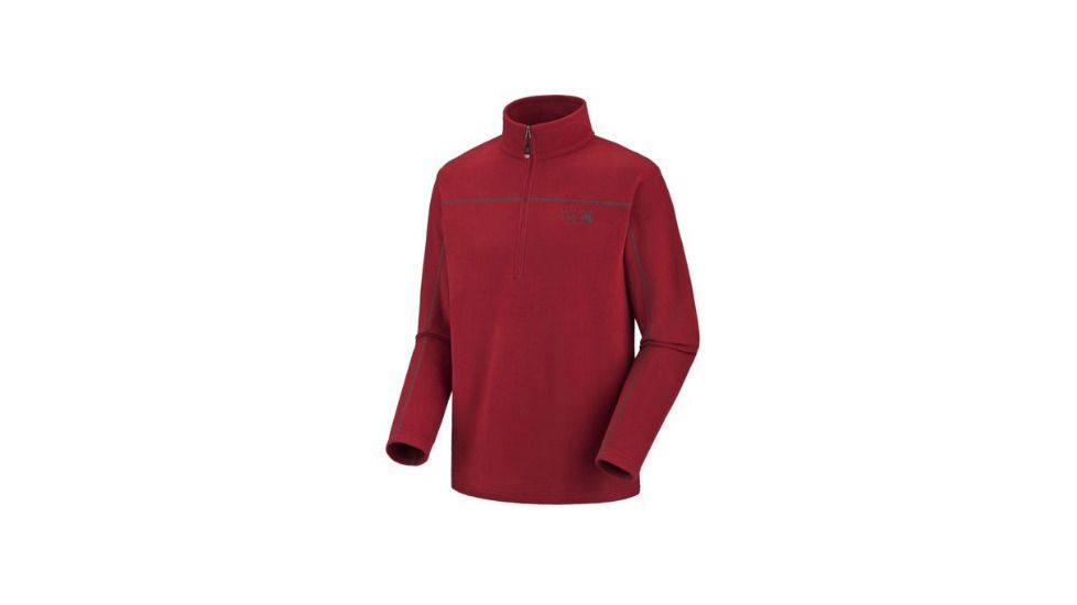 Mountain Hardwear MicroChill Zip T Clearance - Thunderbird Red-Medium