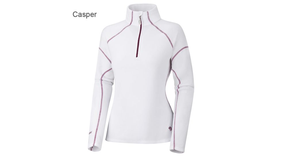 Mountain Hardwear MicroChill Zip T Womens Clearance - Black-Small