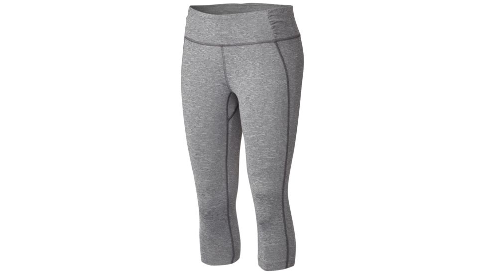 Mountain Hardwear Mighty Activa Capri - Women's-Graphite-Regular Inseam-Small