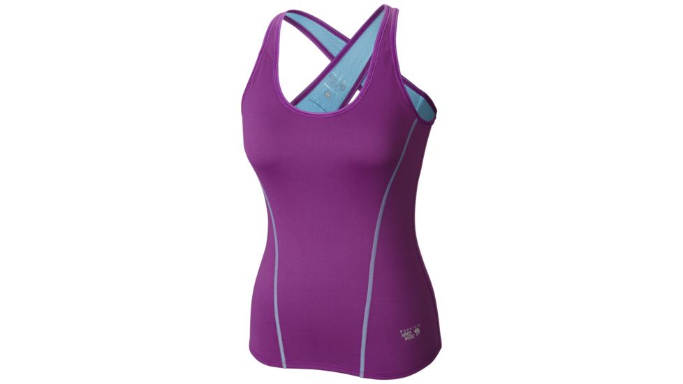 Mountain Hardwear Mighty Power Cooler Tank - Women's-Berry Jam-X-Small