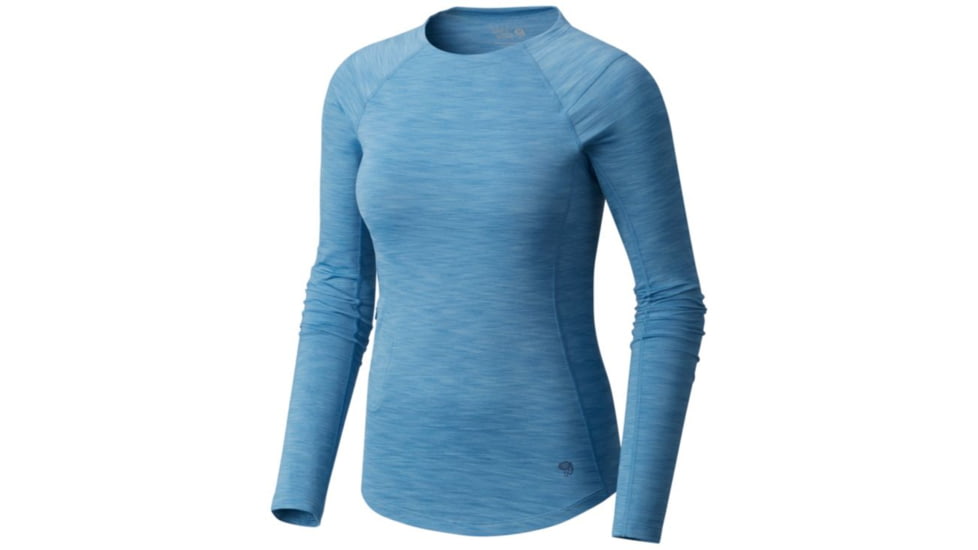 Mountain Hardwear Mighty Stripe Long Sleeve T - Women's, Storm Cloud, S 1648631440-S