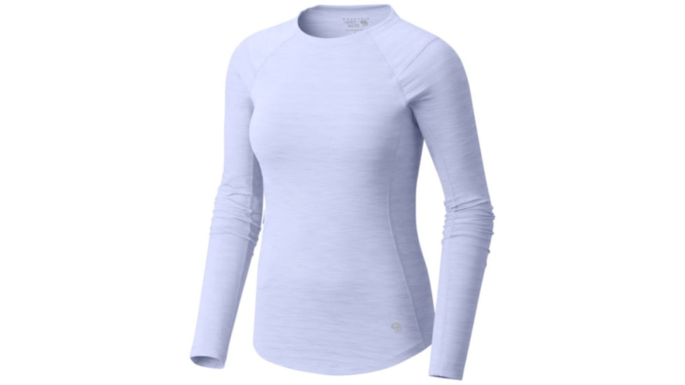 Mountain Hardwear Mighty Stripe Long Sleeve T - Women's, Atmosfear, M 1648631584-M
