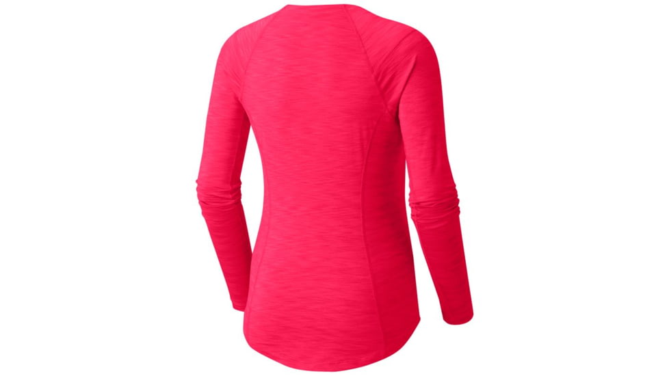 Mountain Hardwear Mighty Stripe Long Sleeve T - Women's, Mountain Berry, XS 1648631672-XS