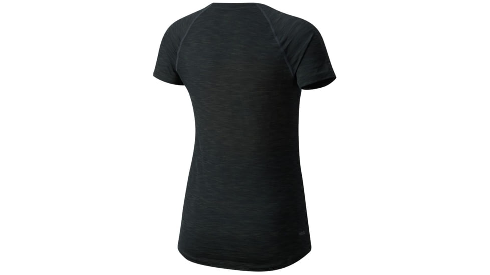 Mountain Hardwear Mighty Stripe Short Sleeve T-Shirt - Women's, Stealth Grey, XL 1708341006-XL