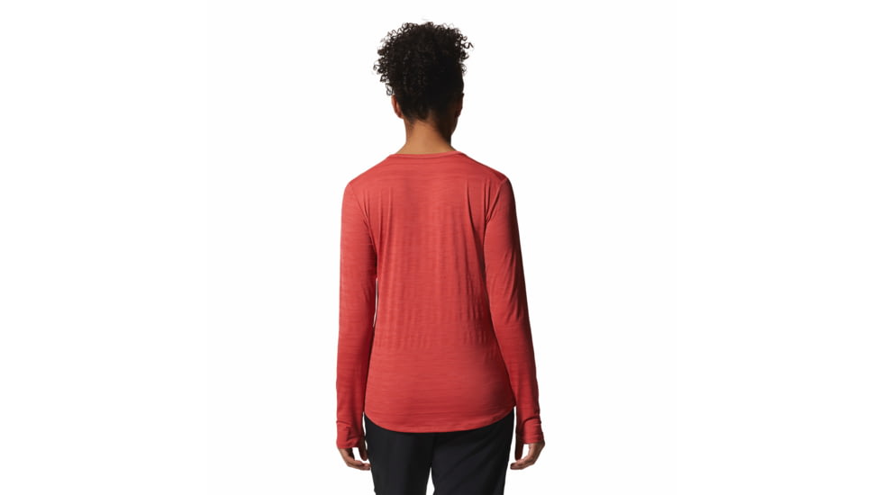 Mountain Hardwear Mighty Stripe Long Sleeve Top - Womens, Calla, Small, 2027941644-Calla-S
