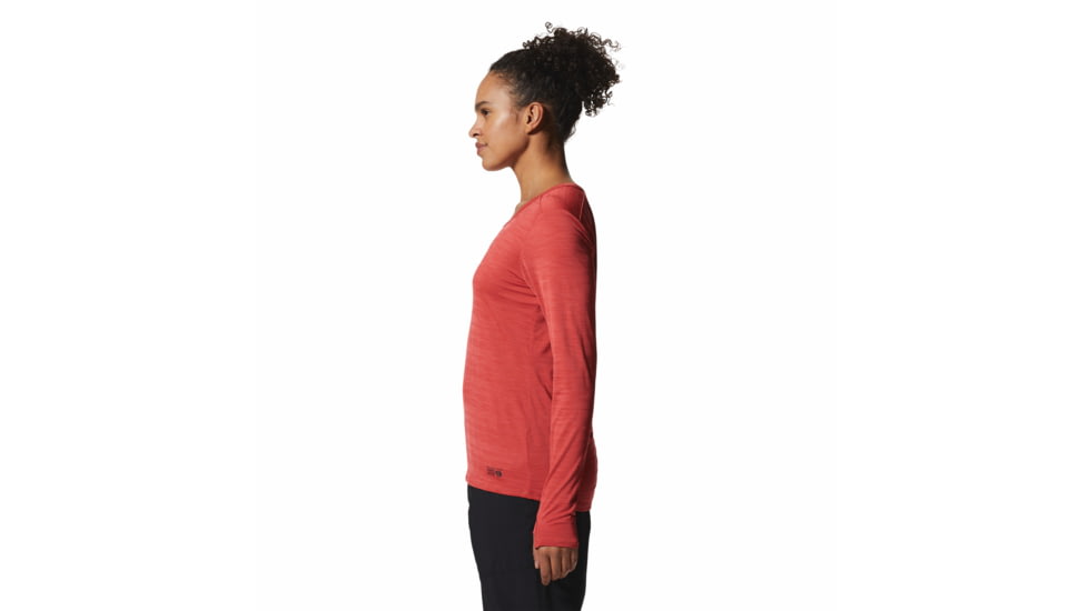 Mountain Hardwear Mighty Stripe Long Sleeve Top - Womens, Calla, Small, 2027941644-Calla-S