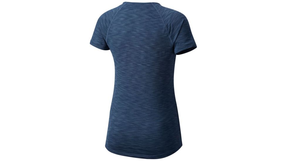 Mountain Hardwear Mighty Stripe Short Sleeve T-Shirt - Women's, Zinc, L 1708341493-L