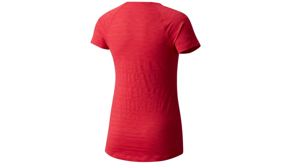 Mountain Hardwear Mighty Stripe Short Sleeve T-Shirt - Women's, Mountain Berry, M 1708341672-M