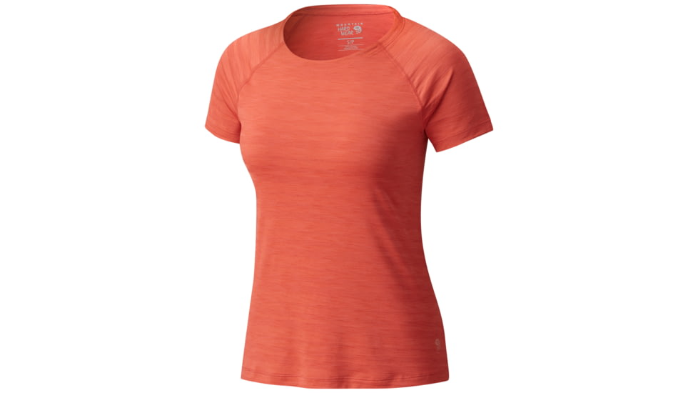 Mountain Hardwear Mighty Stripe Short Sleeve T - Women's-Crab Legs-Medium
