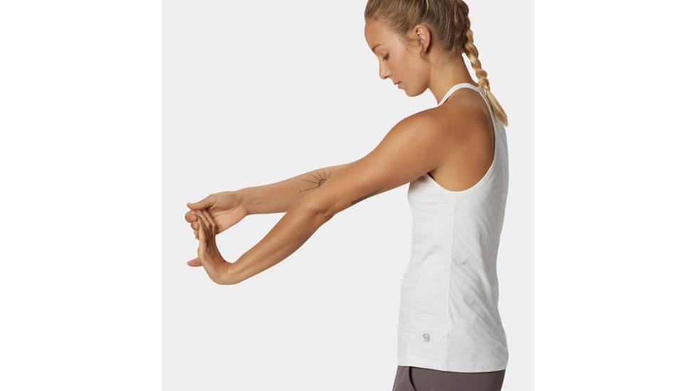 Mountain Hardwear Mighty Stripe Tank - Womens, Fogbank, Small, 1829641102-S