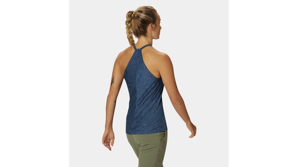 Mountain Hardwear Mighty Stripe Tank - Womens, Zinc, Extra Large, 1829641492-XL