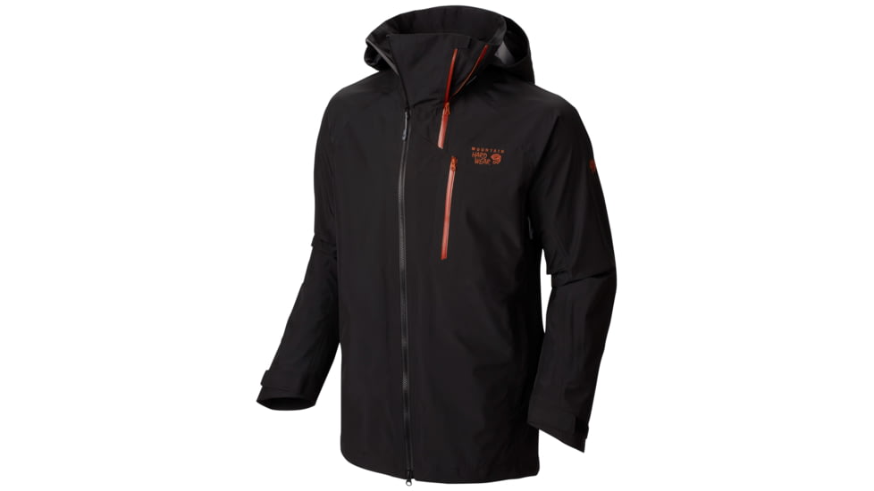 Mountain Hardwear Minalist Jacket - Men's-Black/Dark Adobe-Small