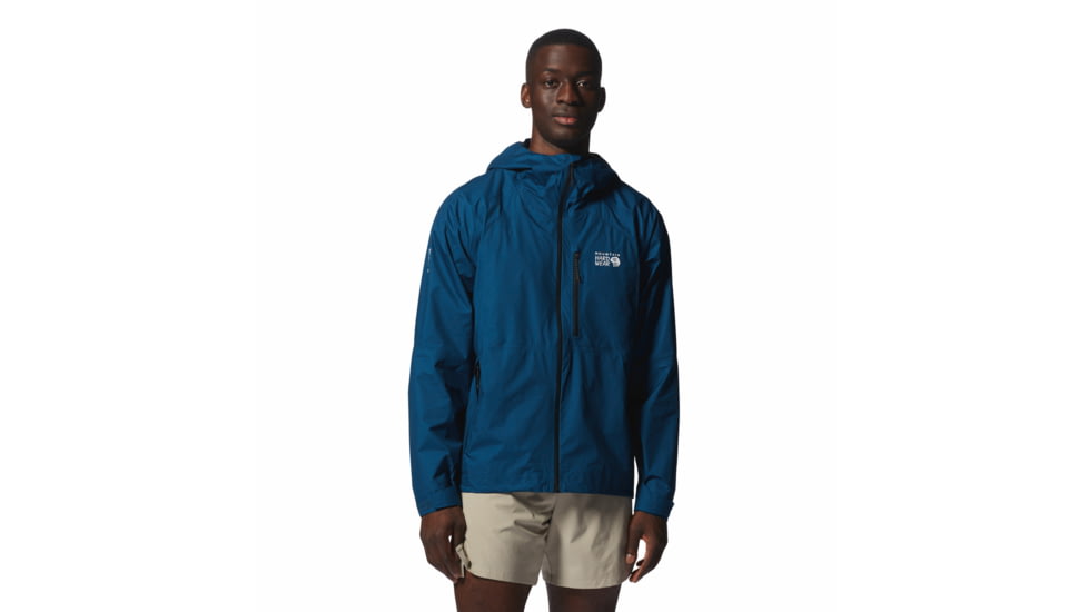 Mountain Hardwear Minimizer Gore-Tex Paclite Plus Jacket - Mens, Dark Caspian, Large, 2024571418-Dark Caspian-L