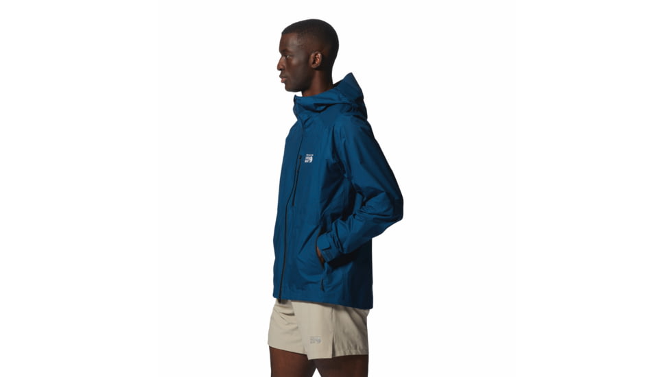 Mountain Hardwear Minimizer Gore-Tex Paclite Plus Jacket - Mens, Dark Caspian, Large, 2024571418-Dark Caspian-L