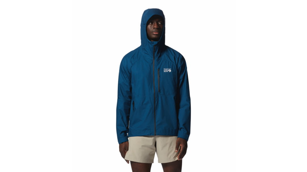 Mountain Hardwear Minimizer Gore-Tex Paclite Plus Jacket - Mens, Dark Caspian, Large, 2024571418-Dark Caspian-L