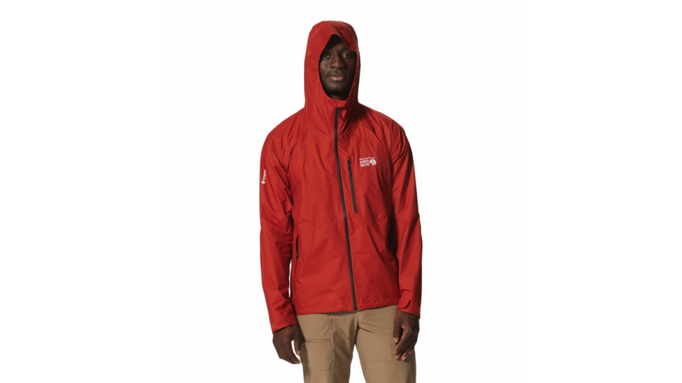 Mountain Hardwear Minimizer Gore-Tex Paclite Plus Jacket - Mens, Desert Red, Large, 2024571831-Desert Red-L