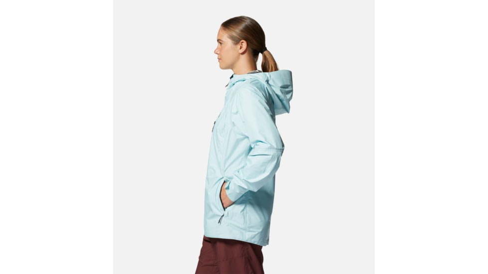 Mountain Hardwear Minimizer Gore-Tex Paclite Plus Jacket - Womens, Pale Ice, Extra Large, 2024671428-XL