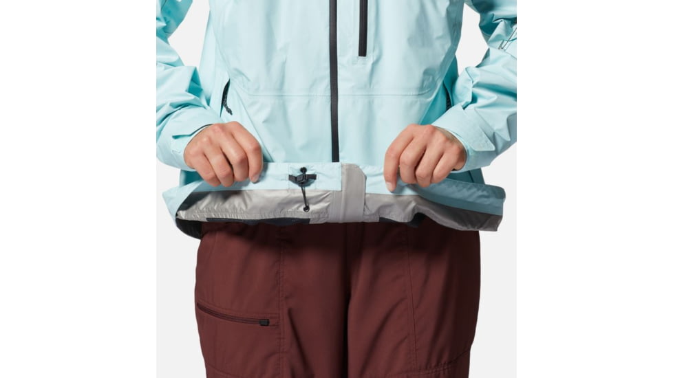 Mountain Hardwear Minimizer Gore-Tex Paclite Plus Jacket - Womens, Pale Ice, Extra Large, 2024671428-XL