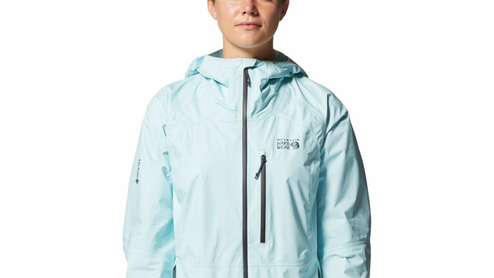 Mountain Hardwear Minimizer Gore-Tex Paclite Plus Jacket - Womens, Pale Ice, Small, 2024671428-Pale Ice-S