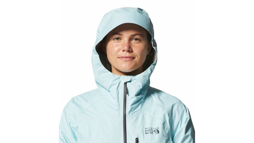 Mountain Hardwear Minimizer Gore-Tex Paclite Plus Jacket - Womens, Pale Ice, Small, 2024671428-Pale Ice-S