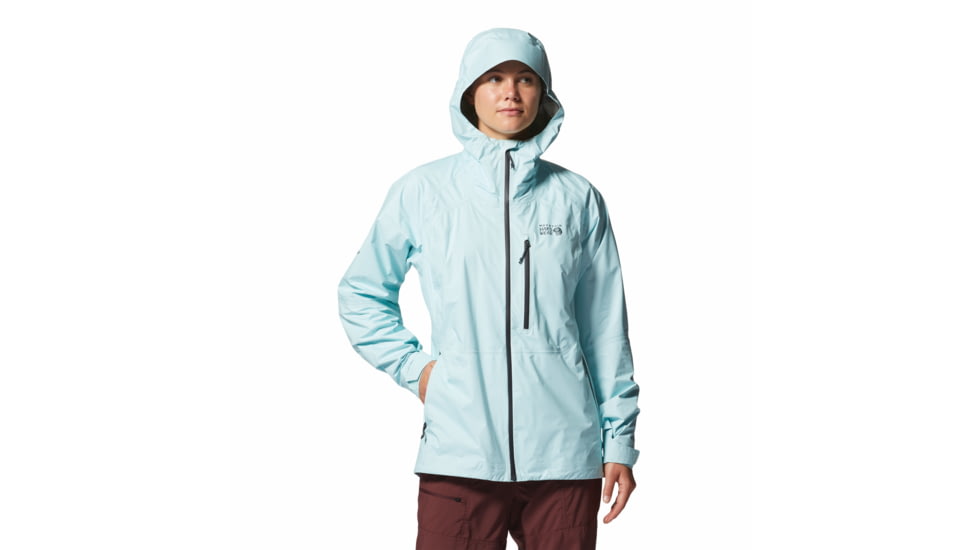 Mountain Hardwear Minimizer Gore-Tex Paclite Plus Jacket - Womens, Pale Ice, Small, 2024671428-Pale Ice-S