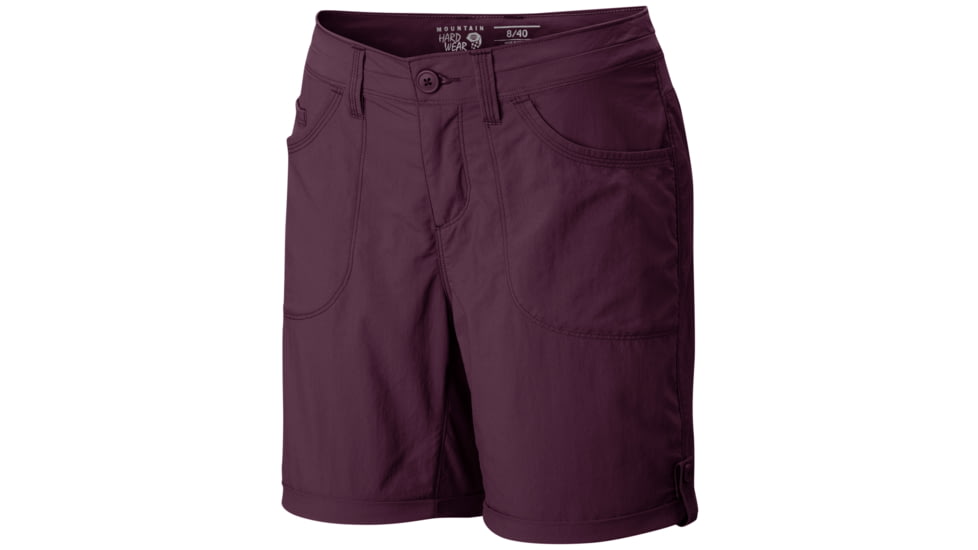 Mountain Hardwear Mirada Cargo Short - Women's-Purple Dahlia-8 in-9