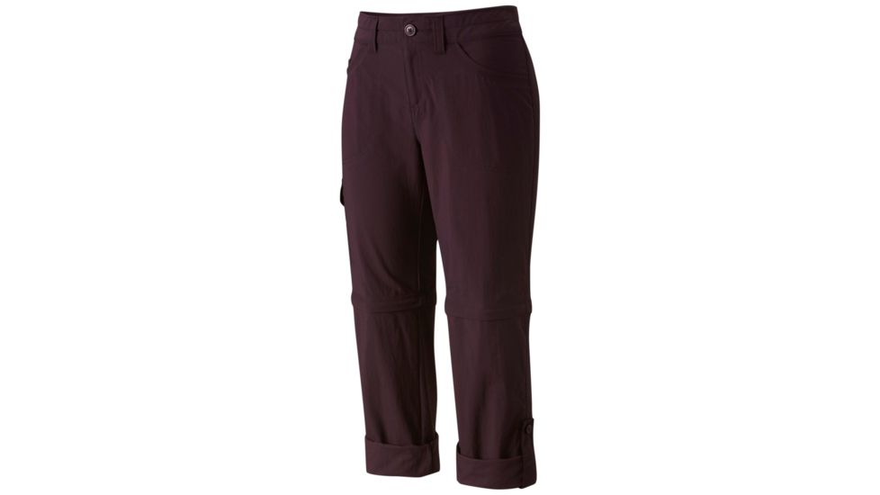 Mountain Hardwear Mirada Convertible Pant - Women's, Dark Tannin, 12 1574581509-12-32