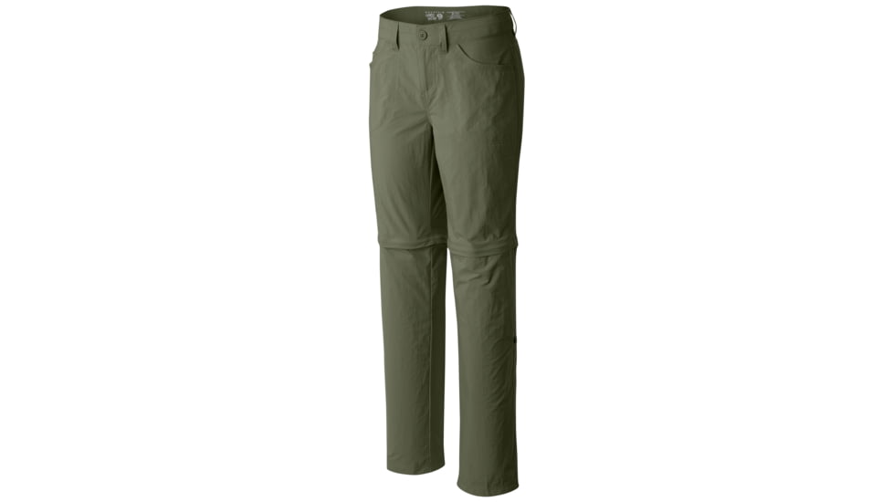Mountain Hardwear Mirada Convertible Pant - Women's-Mosstone-Regular Inseam-2