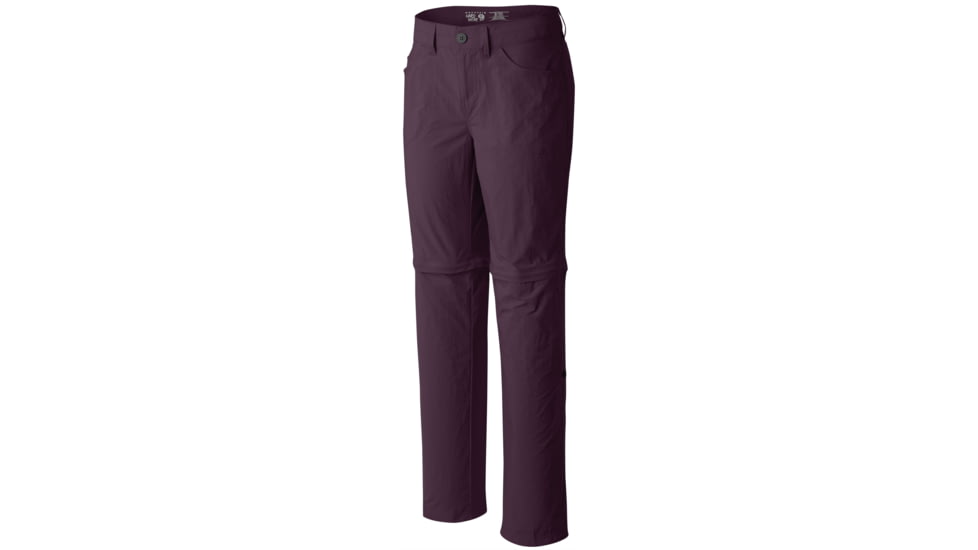 Mountain Hardwear Mirada Convertible Pant - Women's-Purple Dahlia-Regular Inseam-2