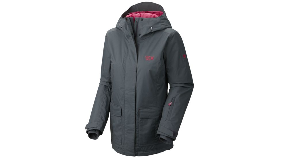 Mountain Hardwear Miss Snow It All II Jacket - Women's-Graphite-X-Large