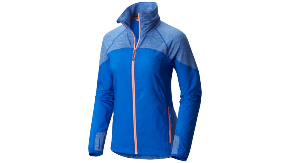 Mountain Hardwear Mistrala Jacket - Women's-Bright Island Blue-X-Small
